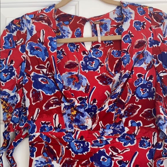 FREE PEOPLE  Flower print dress - Picture 2 of 5